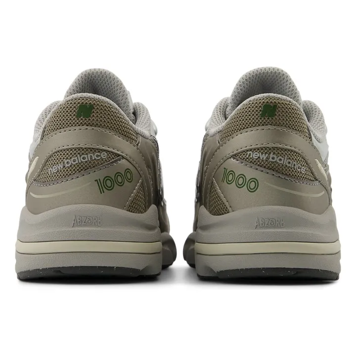 Zapatillas con cordones elásticos 1000 | Gris- Imagen del producto n°4