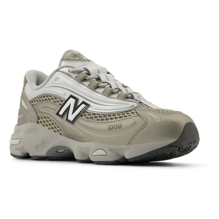 Zapatillas con cordones elásticos 1000 | Gris- Imagen del producto n°1