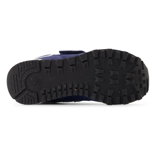 Baskets Scratchs 574 | Bleu foncé