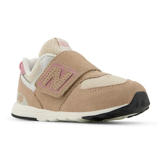 Baskets Scratchs 574 | Naturel