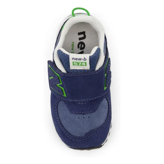 Baskets Scratchs 574 | Bleu foncé