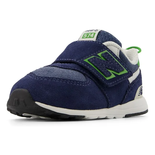 Baskets Scratchs 574 | Bleu foncé