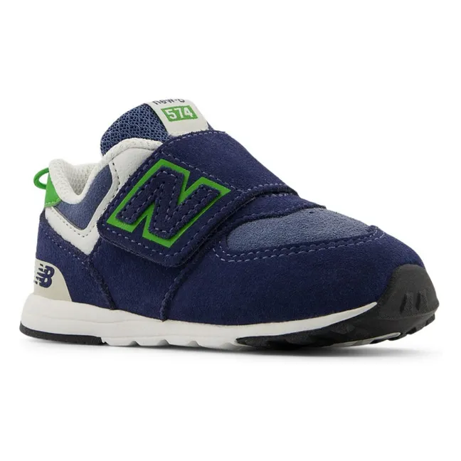 Baskets Scratchs 574 | Bleu foncé