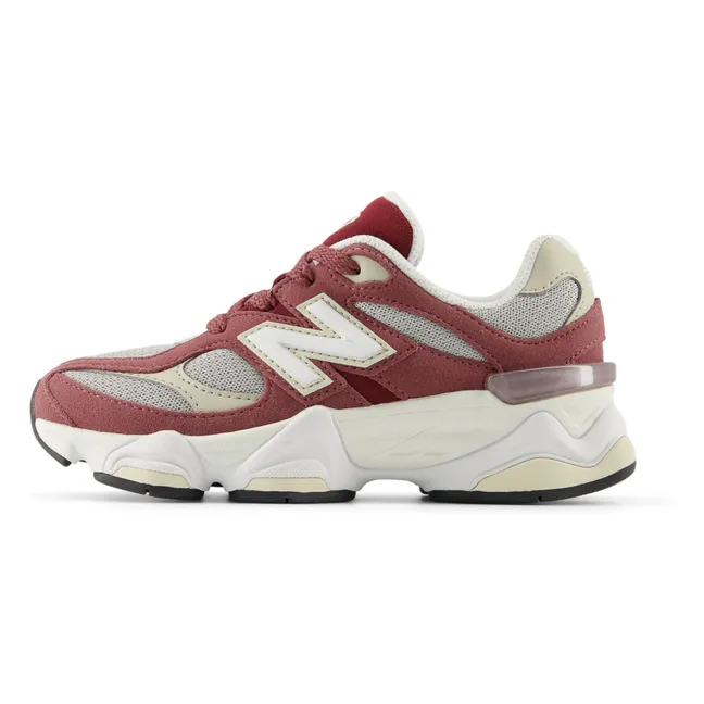 Turnschuhe mit Schnürung 9060 | Altrosa