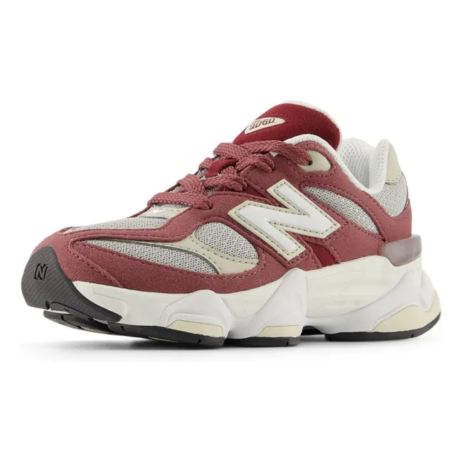Turnschuhe mit Schnürung 9060 | Altrosa
