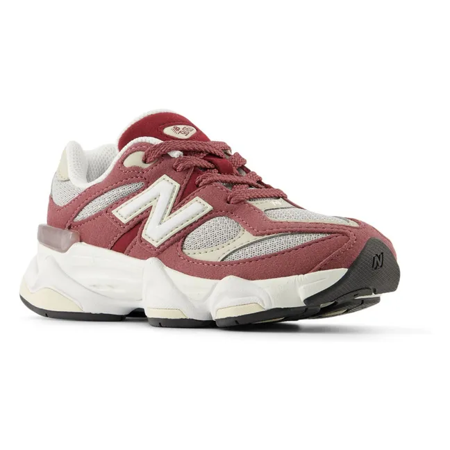 Turnschuhe mit Schnürung 9060 | Altrosa