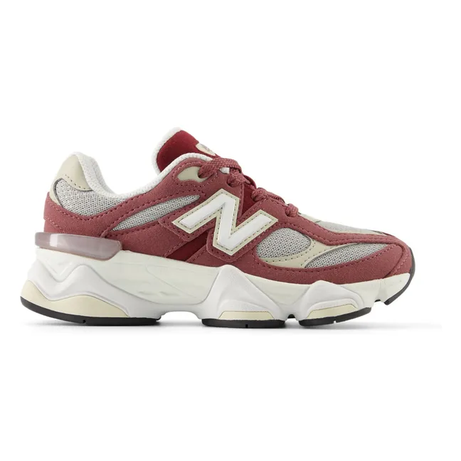 Turnschuhe mit Schnürung 9060 | Altrosa