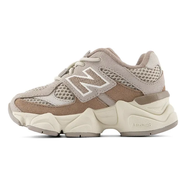 Baskets Lacets Elastiqués 9060 | Taupe