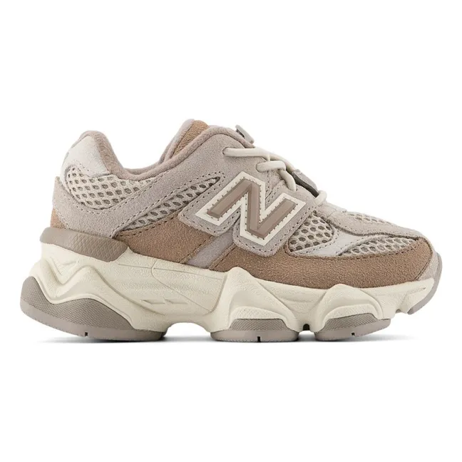 Baskets Lacets Elastiqués 9060 | Taupe