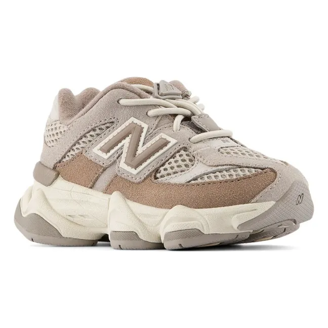 Baskets Lacets Elastiqués 9060 | Taupe
