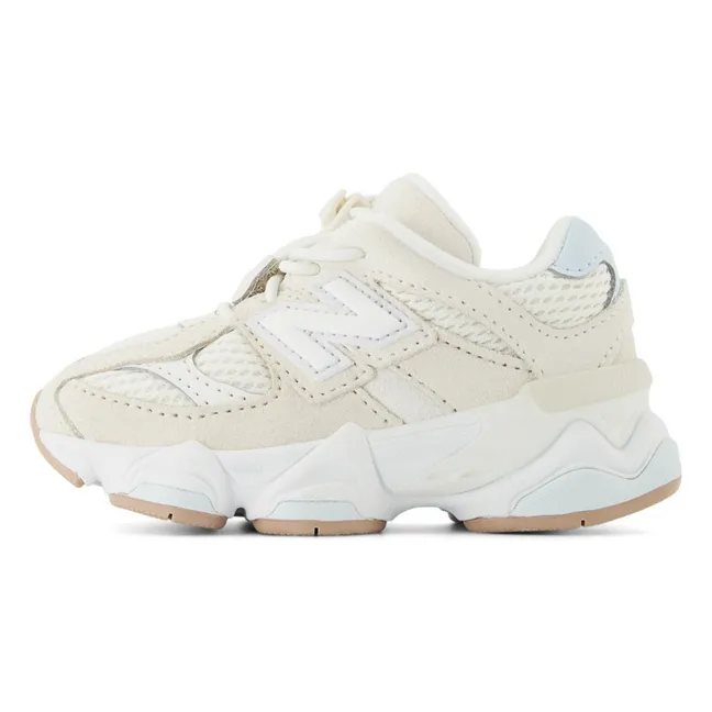 Elasticated Lace Sneakers 9060 | Peach