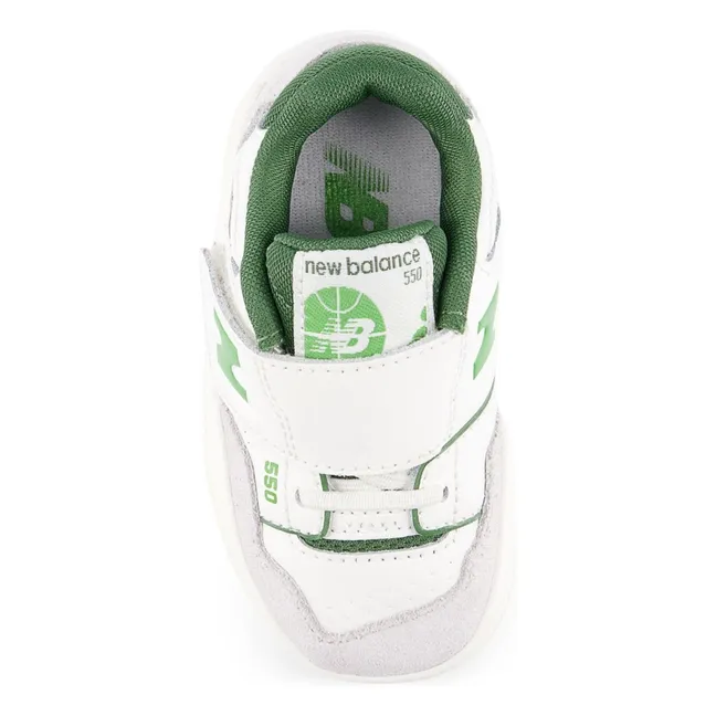 Baskets Lacets Elastiqués et Scratchs 550 | Vert anis