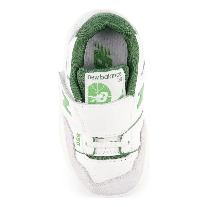 Elastische Spitze und Scratch Sneakers 550 | Anisgrün- Produktbild Nr. 4