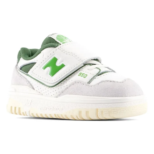 Baskets Lacets Elastiqués et Scratchs 550 | Vert anis