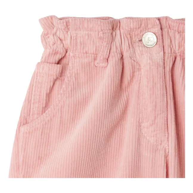Pantalon Sonie Velours | Rose bonbon