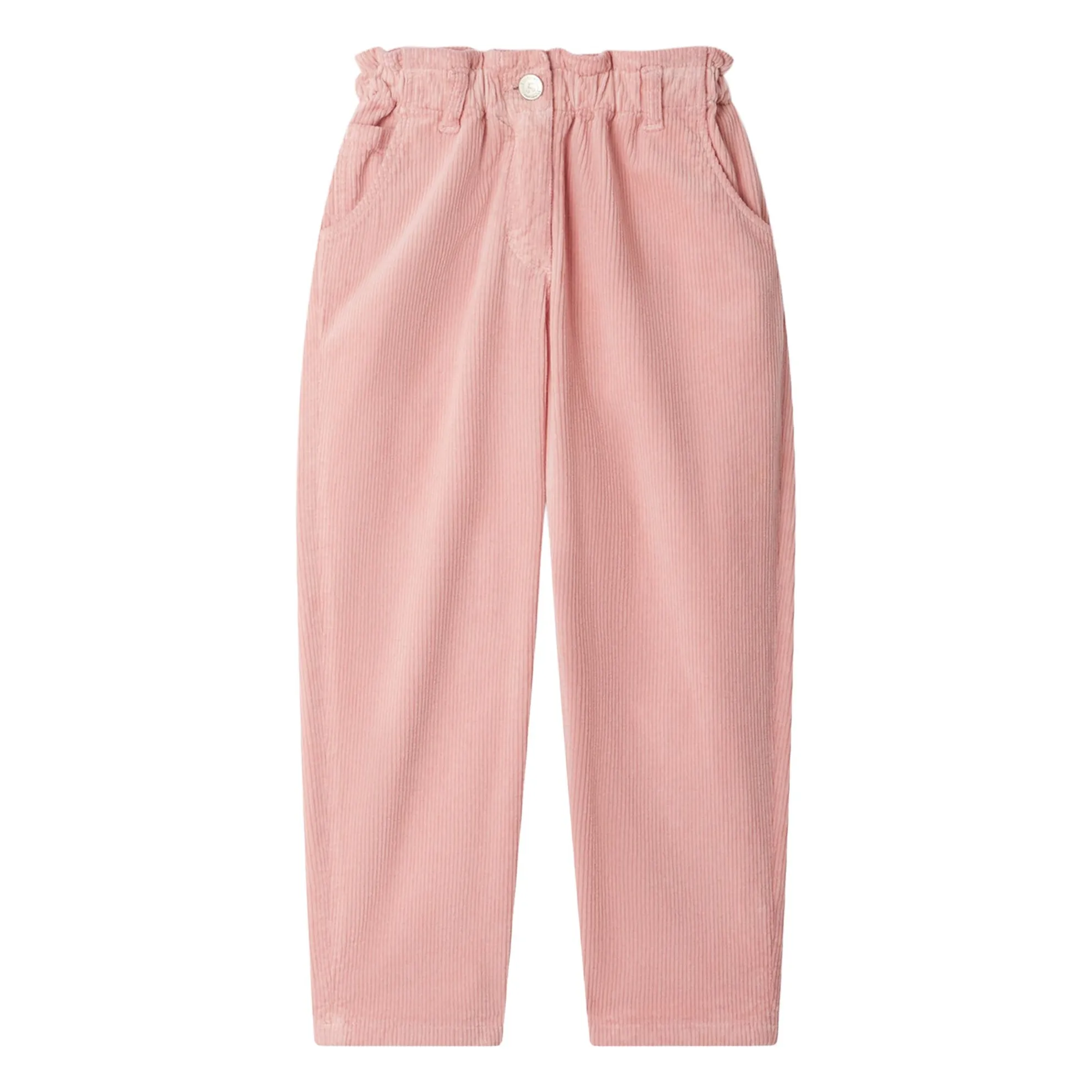 Bonpoint Girls Candy Pink Sonie Velvet Pants