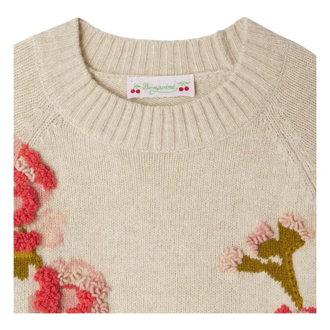 Maglione in lana Gillia | Beige color naturale