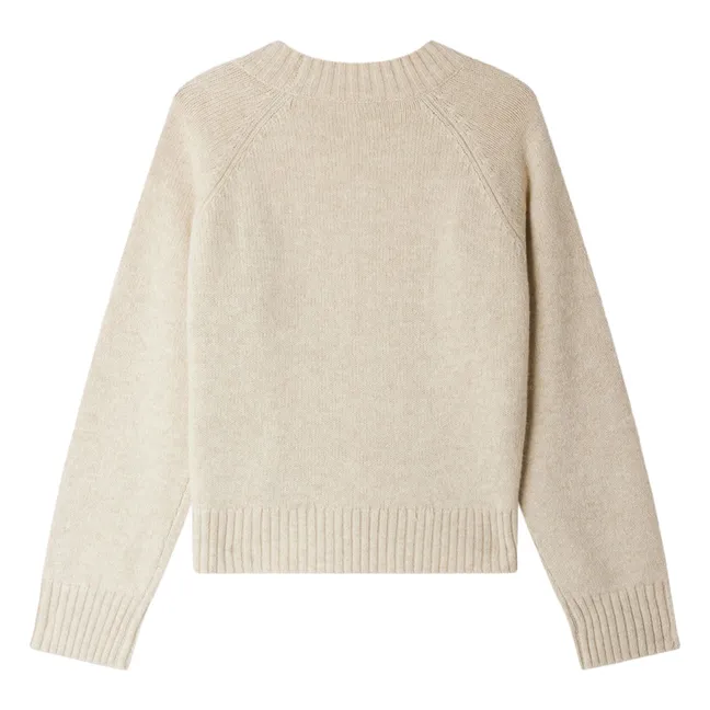 Maglione in lana Gillia | Beige color naturale