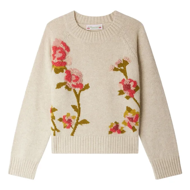 Maglione in lana Gillia | Beige color naturale