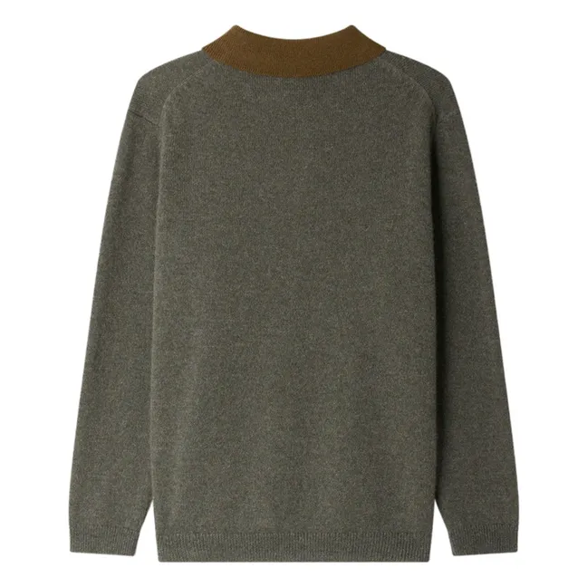 Jameson Cashmere Sweater | Khaki