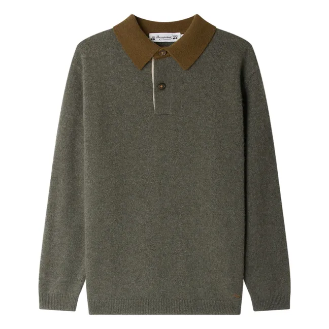 Jameson Cashmere Sweater | Khaki