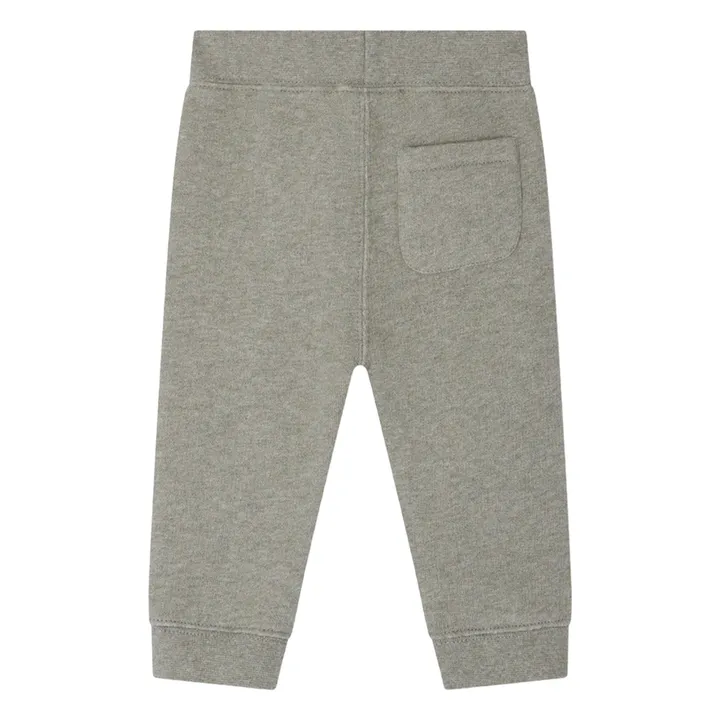 Jogger Bambo Molleton Coton Bio | Vert céladon- Image produit n°1