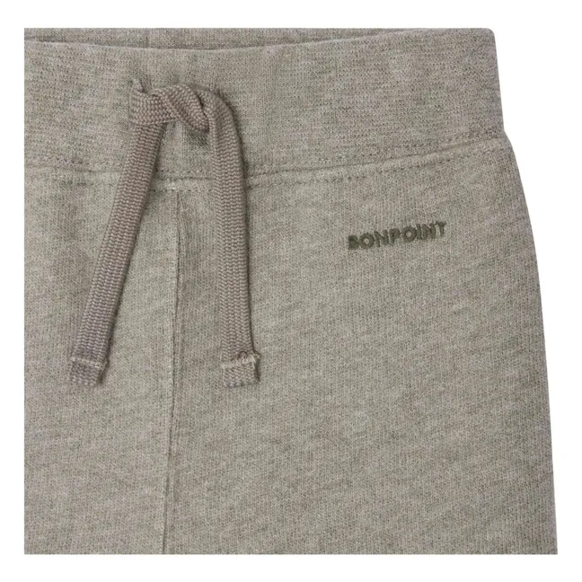 Jogger Bambo Molleton Coton Bio | Vert céladon