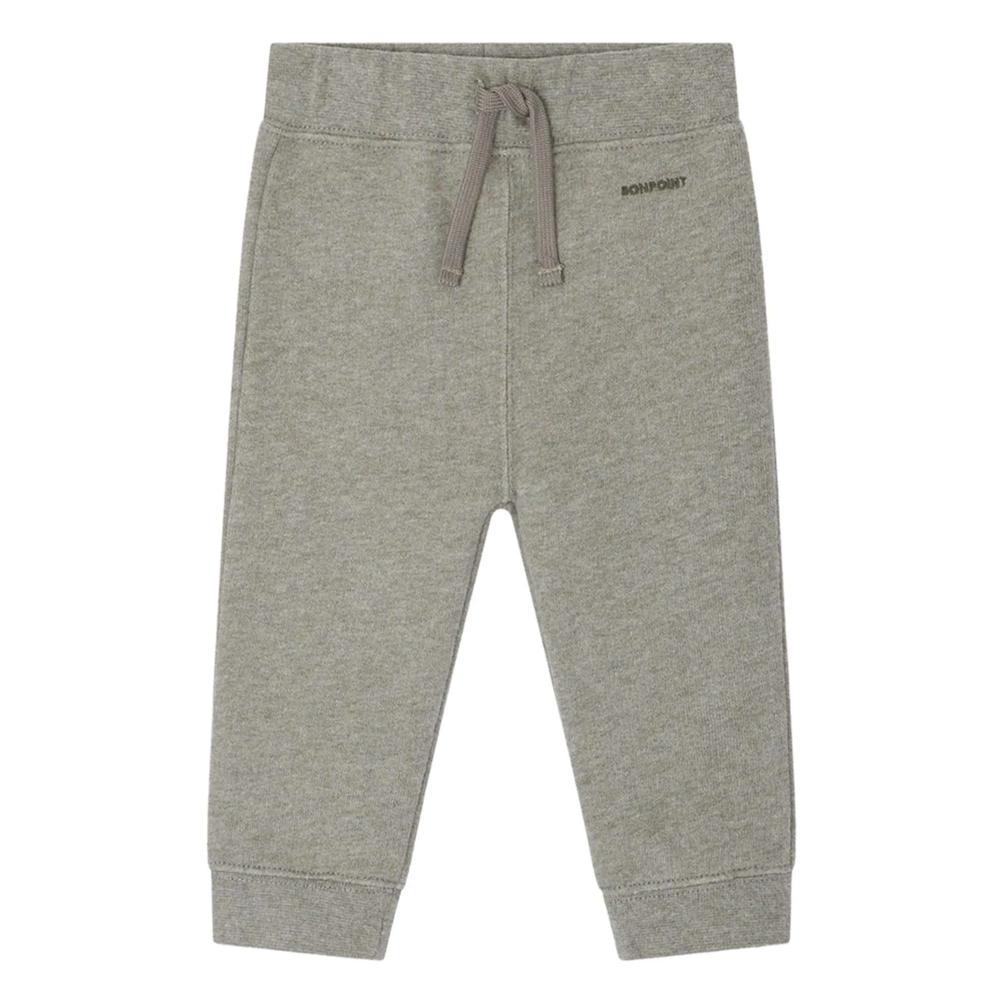 Bonpoint Celadon Bambo Organic Cotton Fleece Jogger
