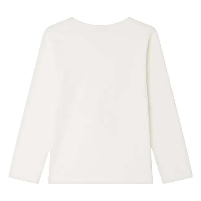 T-shirt Tidjiane Paris Jersey Coton Bio | Blanc