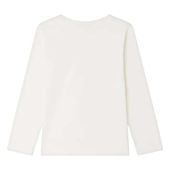 Tidjiane Paris - T-shirt in jersey di cotone biologico | Bianco