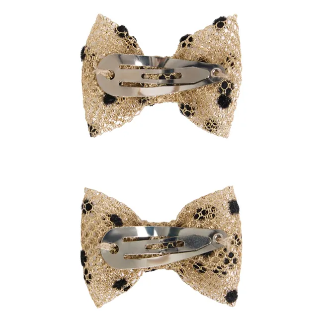 Barrette Miniclic Tulle | Ecru