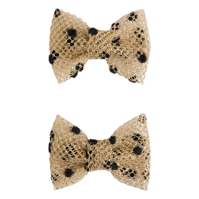Barrette Miniclic Tulle | Ecru