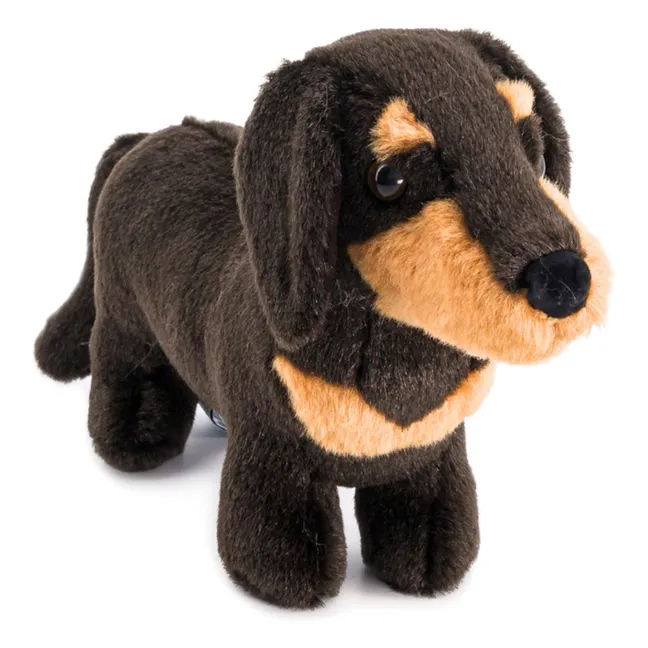 Eugène Bassotto di peluche 25 cm | Nero