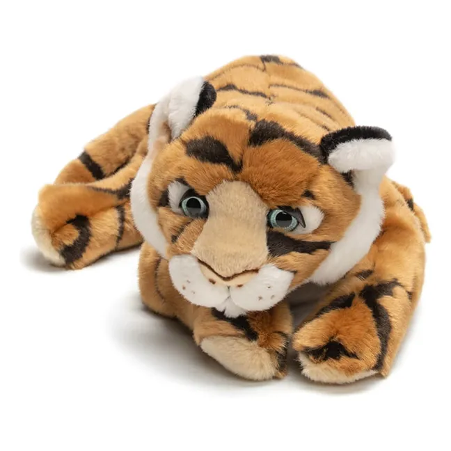 César Tiger plush 35 cm | Orange