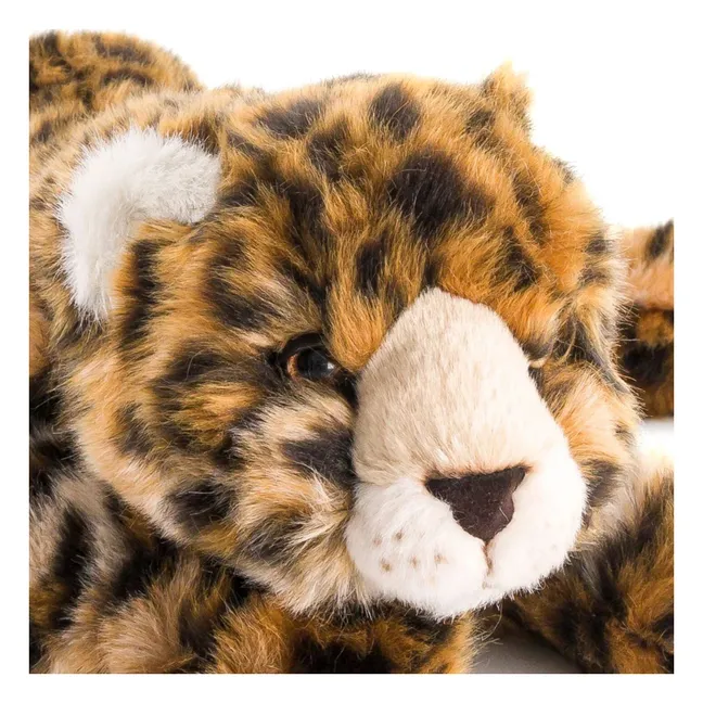 Sasha Leopard Plush 35 cm | Brown