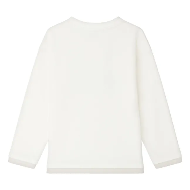T-shirt in jersey di cotone organico Bartholomé | Bianco