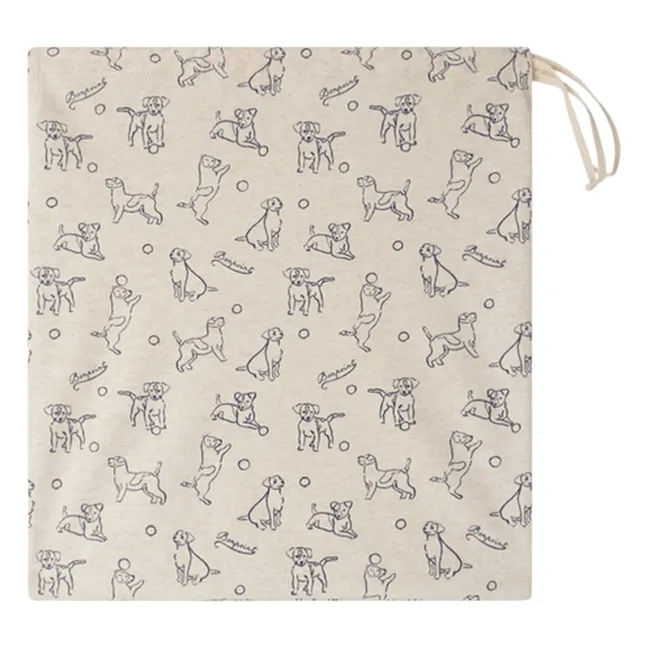 Pyjama Planet Coton Bio | Beige chiné