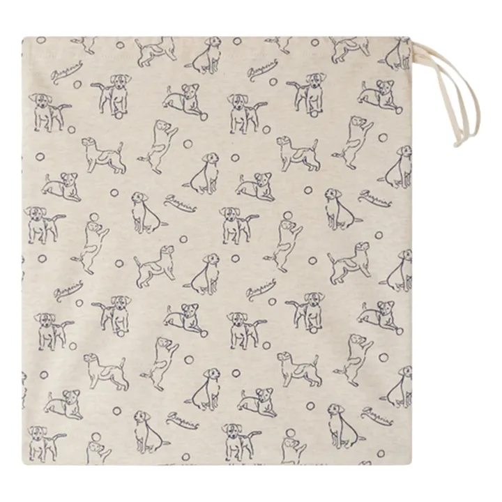 Pyjama Planet Coton Bio | Beige chiné- Image produit n°3