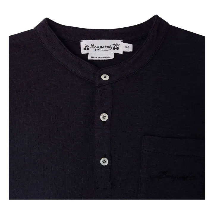 T-shirt Jartiste Jersey Coton Bio | Bleu marine- Image produit n°2