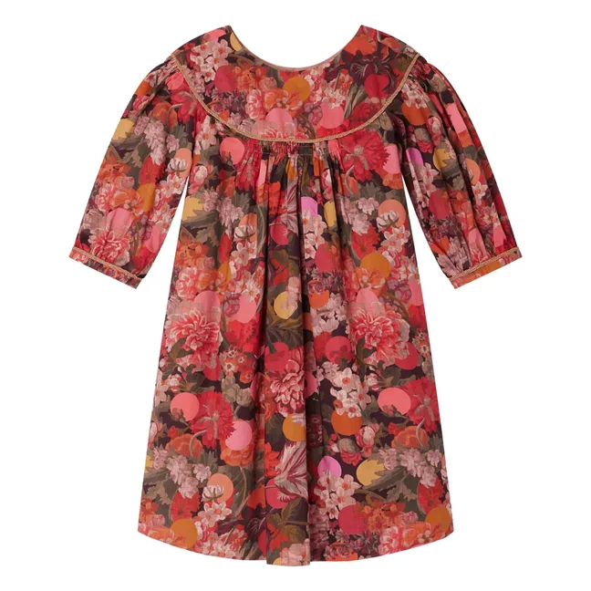 Robe Josianne Liberty Coton Bio | Rose