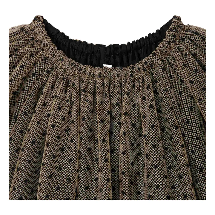 Just Tulle Flocke dress | Ecru- Product image n°2