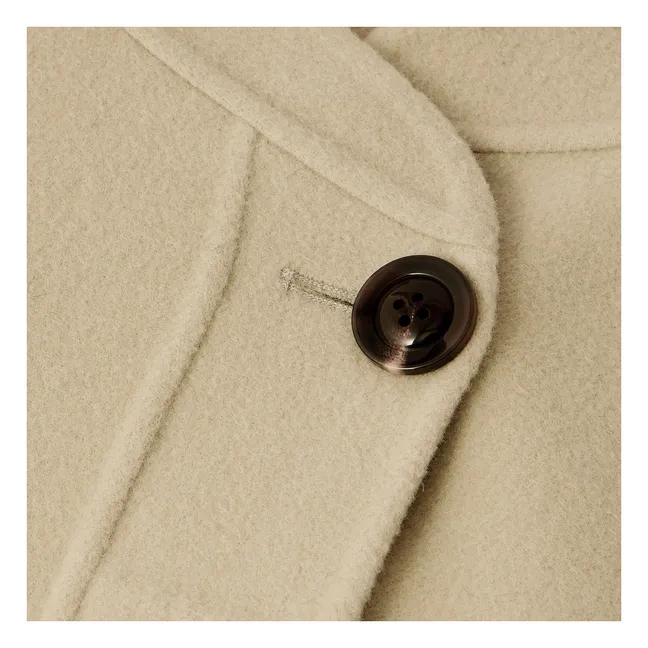 Manteau Windsor Laine | Craie