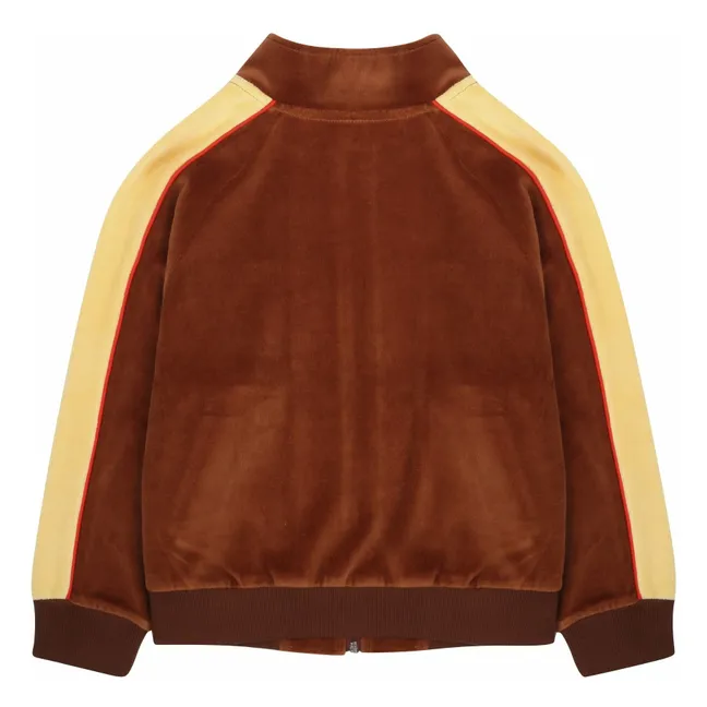 Sweat Happiness Velours | Marron