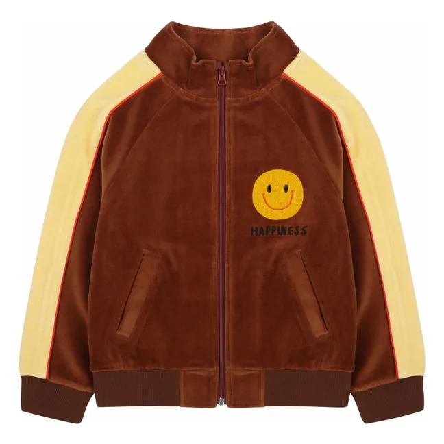 Sweat Happiness Velours | Marron