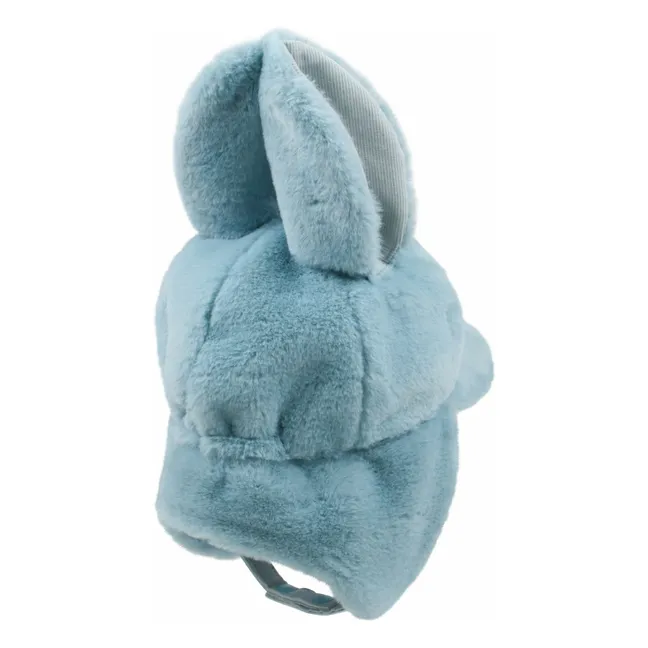 Casquette Earflap Rabbit Sherpa | Vert Menthe