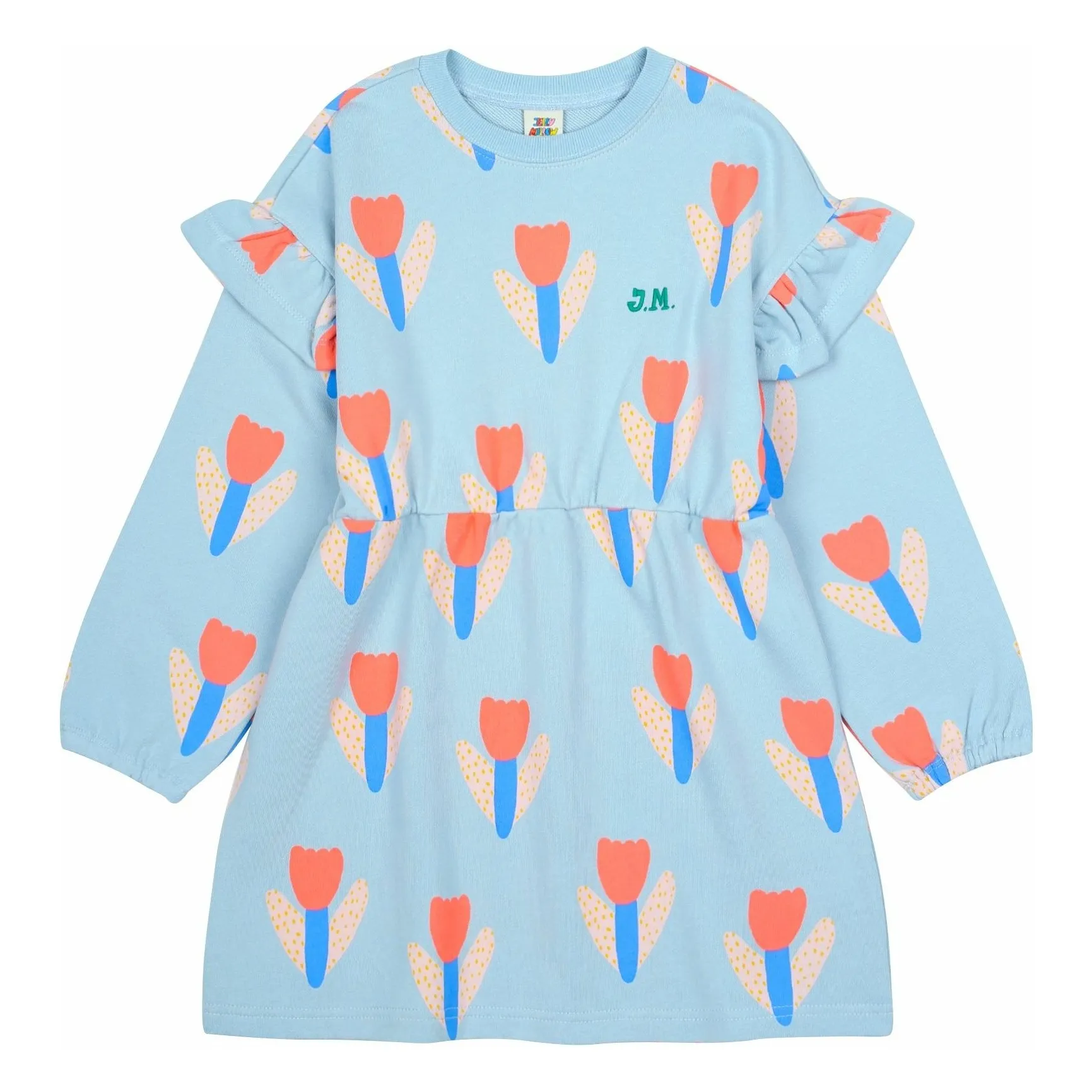 Jelly Mallow Blue Tulip Dress