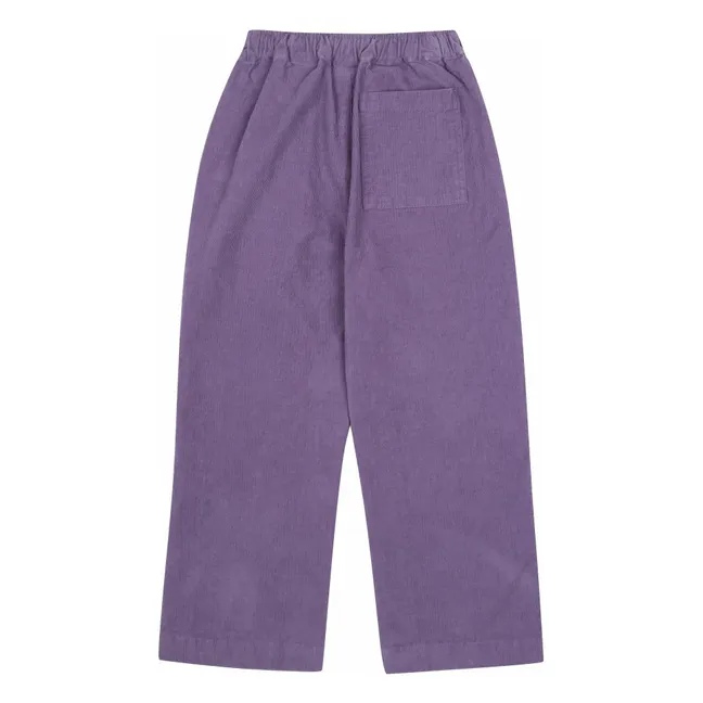 Pantalon Rabbit Velours Côtelé | Violet