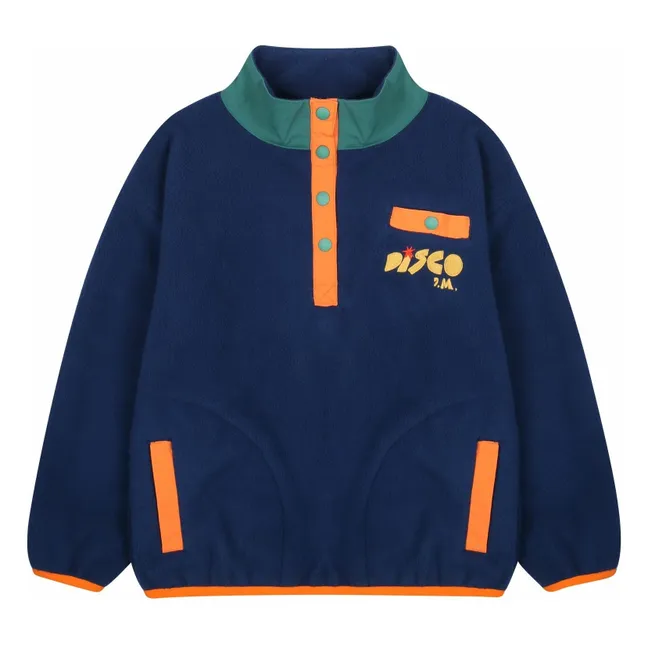Sweat Polaire Roller Disco | Bleu marine