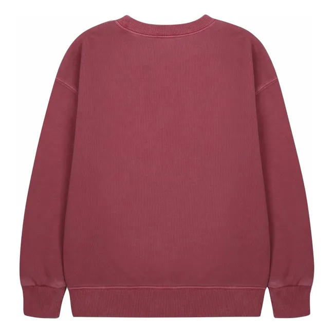 Flying Bird sweatshirt | Burgundy
