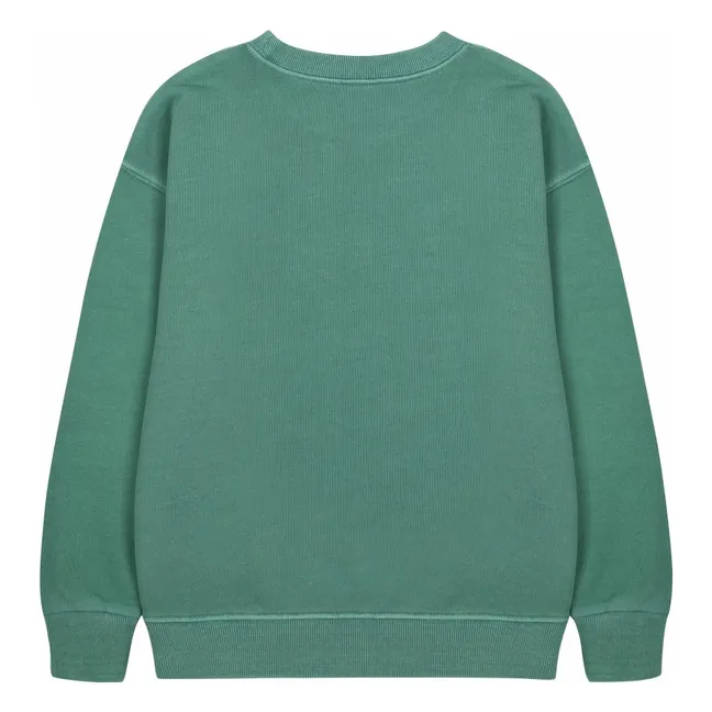 Sweatshirt Roller Disco | Grün